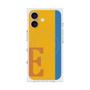 プレミアムスクエアケース with MagSafe［ オリジナル - initial color line - E orange ］
