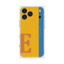 プレミアムスクエアケース with MagSafe［ オリジナル - initial color line - E orange ］