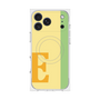 プレミアムスクエアケース with MagSafe［ オリジナル - initial color line - E yellow ］