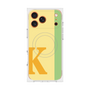 プレミアムスクエアケース with MagSafe［ オリジナル - initial color line - K yellow ］