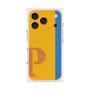 プレミアムスクエアケース with MagSafe［ オリジナル - initial color line - P orange ］