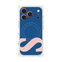 プレミアムスクエアケース with MagSafe［ オリジナル - initial color - S navy ］
