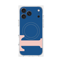 プレミアムスクエアケース with MagSafe［ オリジナル - initial color - T navy ］