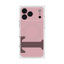 プレミアムスクエアケース with MagSafe［ オリジナル - initial color - T dusty pink ］