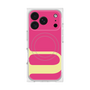 プレミアムスクエアケース with MagSafe［ オリジナル - initial color - U pink ］