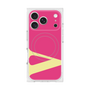 プレミアムスクエアケース with MagSafe［ オリジナル - initial color - V pink ］