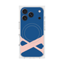 プレミアムスクエアケース with MagSafe［ オリジナル - initial color - X navy ］