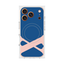 プレミアムスクエアケース with MagSafe［ オリジナル - initial color - X navy ］