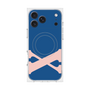 プレミアムスクエアケース with MagSafe［ オリジナル - initial color - X navy ］