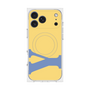 プレミアムスクエアケース with MagSafe［ オリジナル - initial color - Y yellow ］