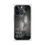 プレミアムスクエアケース with MagSafe［ オリジナル - ドットオーバーレイ - FOLLOW YOUR HEART/C ］