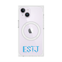 プレミアムスクエアケース with MagSafe［ オリジナル - ESTJ 幹部 - アルファベット ］