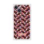 プレミアムスクエアケース with MagSafe［ ANNA SUI - HEARTS VINE - PINK ］