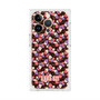 プレミアムスクエアケース with MagSafe［ ANNA SUI - HEARTS VINE - PINK ］