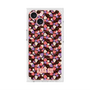 プレミアムスクエアケース with MagSafe［ ANNA SUI - HEARTS VINE - PINK ］
