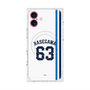 プレミアムスクエアケース with MagSafe［ 埼玉西武ライオンズ- #63 HASEGAWA - ホーム ］