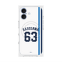 プレミアムスクエアケース with MagSafe［ 埼玉西武ライオンズ- #63 HASEGAWA - ホーム ］