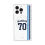 プレミアムスクエアケース with MagSafe［ 埼玉西武ライオンズ- #70 MAMEDA - ホーム ］
