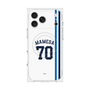 プレミアムスクエアケース with MagSafe［ 埼玉西武ライオンズ- #70 MAMEDA - ホーム ］