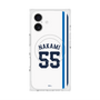 プレミアムスクエアケース with MagSafe［ 埼玉西武ライオンズ- #55 NAKAMI - ホーム ］