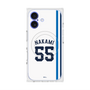 プレミアムスクエアケース with MagSafe［ 埼玉西武ライオンズ- #55 NAKAMI - ホーム ］