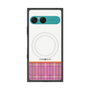 プレミアムパネル with SnapMag［ CASEPLAY Tartan Check - Pink ］