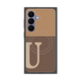 プレミアムパネル with SnapMag［ オリジナル - initial two tone - U brown ］