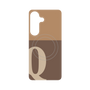 プレミアムパネル with SnapMag［ オリジナル - initial two tone - Q brown ］