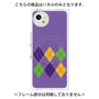 プレミアムパネル with SnapMag［ Nordic Argyle - Purple ］