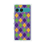 プレミアムパネル with SnapMag［ Argyle - Purple ］