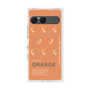 プレミアムスクエアケース with SnapMag［ ORANGE-Shrimp ］