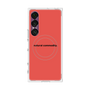 プレミアムスクエアケース with SnapMag［ NATURAL COMMODITY Red ］