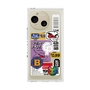 プレミアムスクエアケース with SnapMag［ Demon Friends Sticker .2 ］