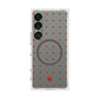 プレミアムスクエアケース with SnapMag［ CASEPLAY Crown dots Red - ケースプレイ・クラウン・ドッツ レッド ］
