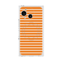 プレミアムスクエアケース with SnapMag［ Middle Border - Orange ］