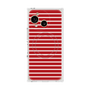 プレミアムスクエアケース with SnapMag［ Middle Border - Red ］