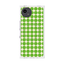 プレミアムスクエアケース with SnapMag［ Big Dot - Green ］