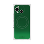 プレミアムスクエアケース with SnapMag［ Dot Gradation - Green ］