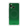 プレミアムスクエアケース with SnapMag［ Dot Gradation - Green ］