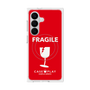 プレミアムスクエアケース with SnapMag［ FRAGILE - Red ］