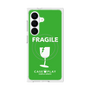 プレミアムスクエアケース with SnapMag［ FRAGILE - Green ］