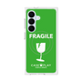 プレミアムスクエアケース with SnapMag［ FRAGILE - Green ］
