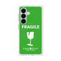 プレミアムスクエアケース with SnapMag［ FRAGILE - Green ］