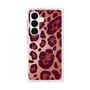 プレミアムスクエアケース with SnapMag［ Leopard - Red ］