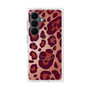 プレミアムスクエアケース with SnapMag［ Leopard - Red ］