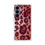 プレミアムスクエアケース with SnapMag［ Leopard - Red ］