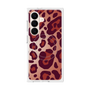プレミアムスクエアケース with SnapMag［ Leopard - Red ］