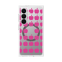 プレミアムスクエアケース with SnapMag［ Apple - Pink ］