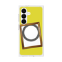 プレミアムスクエアケース with SnapMag［ Photo Frame - Yellow ］