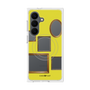 プレミアムスクエアケース with SnapMag［ Photo Frames - Yellow ］